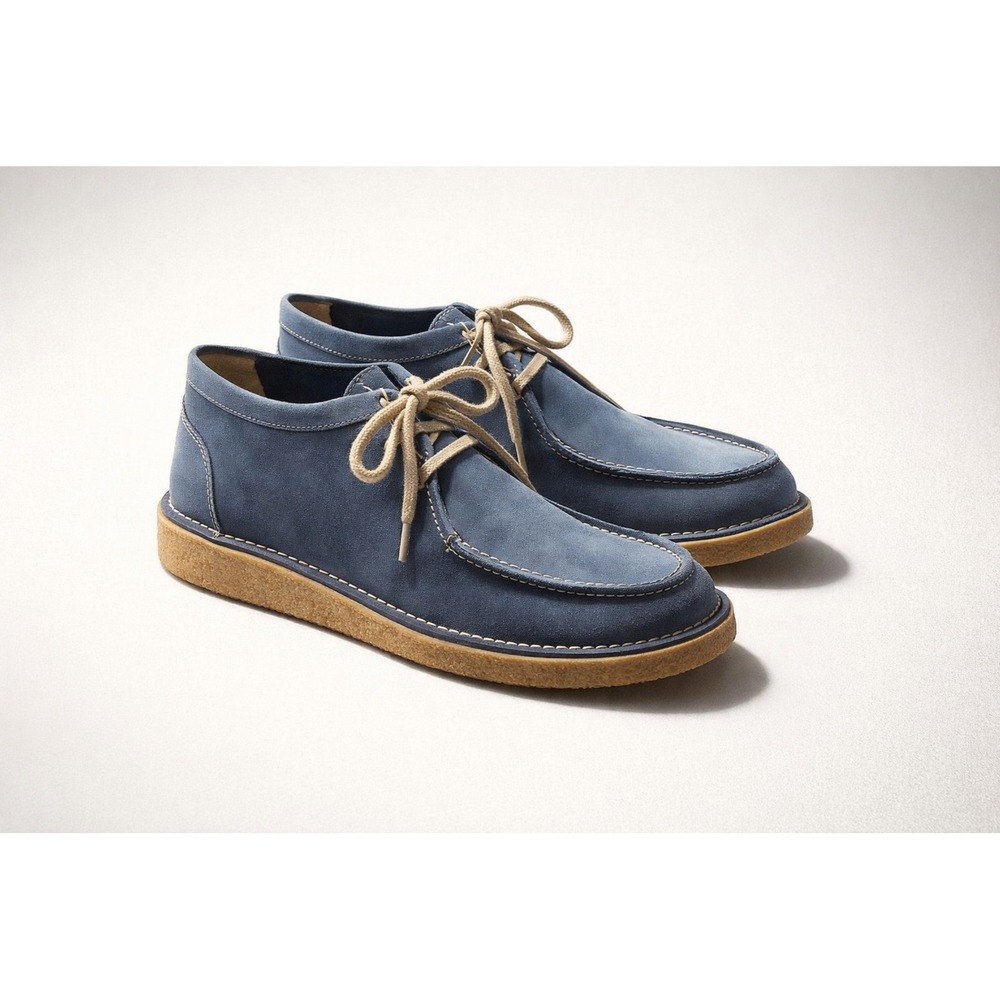 Suede Chukka Boho Utility Vintage Boots Moccasin Casual Boho Minimalist Clean-9